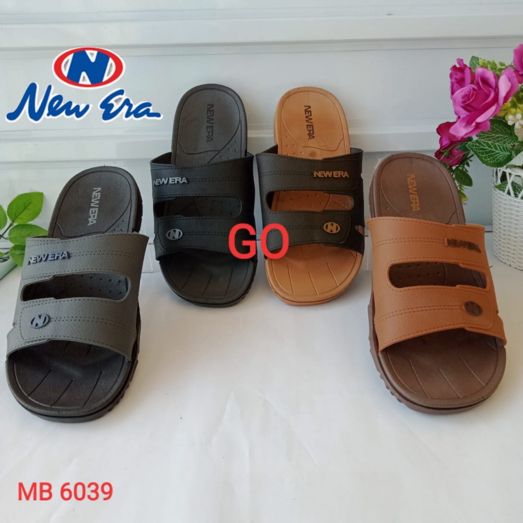 sogo NEW ERA MB E 6039 Sandal Slop Karet Sandal Slop Pria Kekinian Sandal Pria Casual Sandal Slide