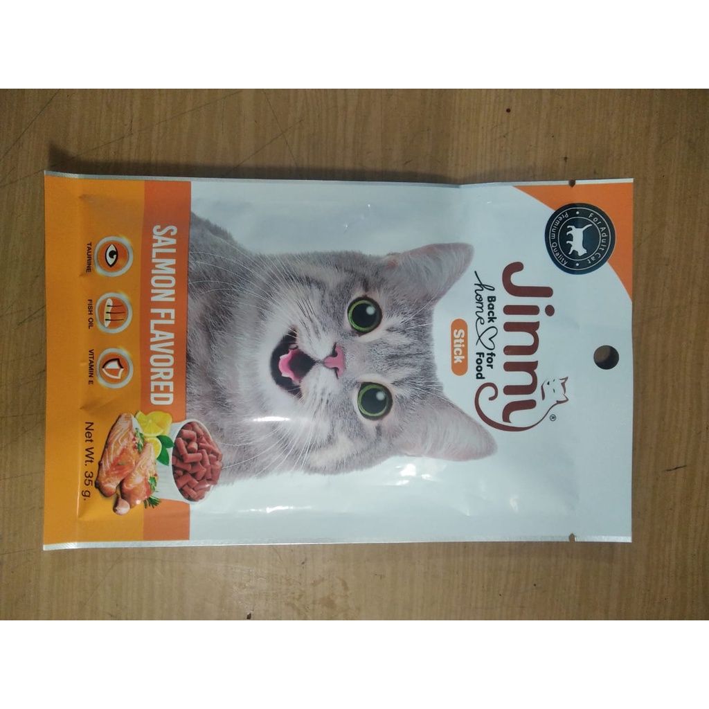 JERHIGH JINNY STIK BITES CAT TREATS 35Gr SNACK KUCING