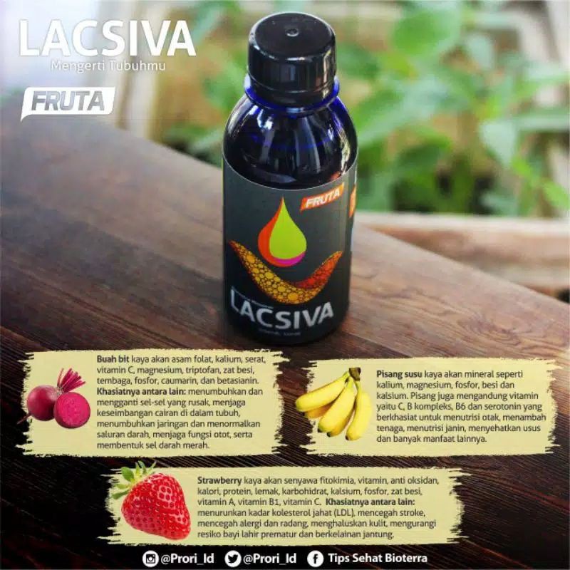 Lacsiva Fruta Herbal Probiotik Untuk Kekebalan Tubuh Shopee Indonesia