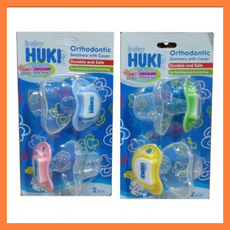 [Jeeruu] Empeng Bayi HUKI /Huki empeng bayi Silicon gepeng