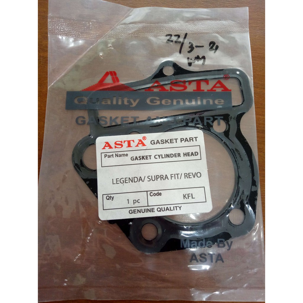 PAKING HEAD SILINDER BLOK *LEGENDA / SUPRA FIT / REVO* ASTA