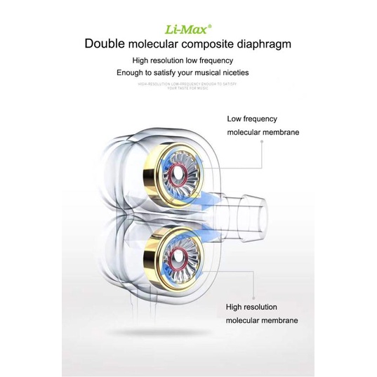 Earphone Li-Max LM220