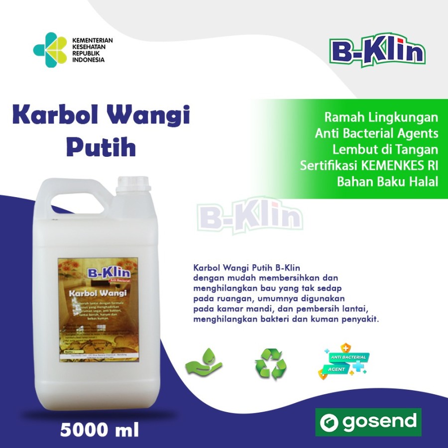 KARBOL WANGI ANTI NYAMUK &amp; LALAT B-KLIN 5 LITER