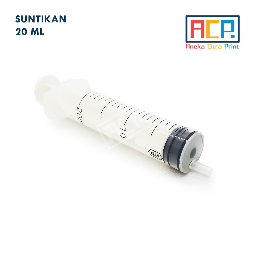 Spuit Suntikan Tinta Tanpa Jarum 20 ml - New