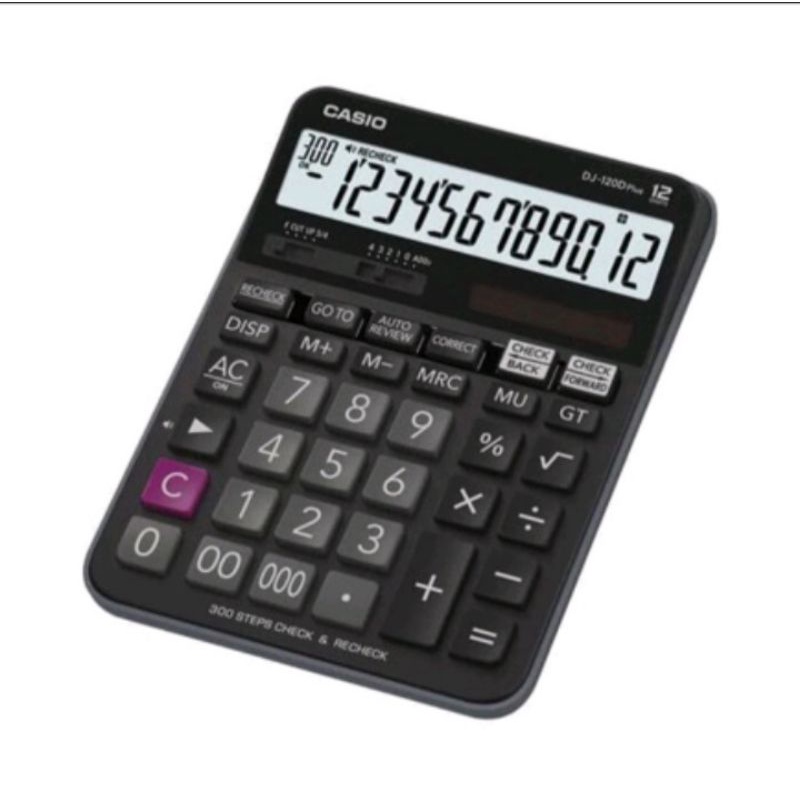 

Kalkulator Casio Dj 120d Plus~Caculator Desktop / Meja Dagang #Garansi Resmi High Quality