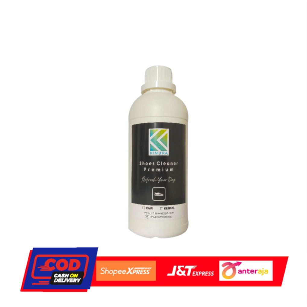 KIMURA Shoes Cleaner Premium 500mL Sabun Sepatu Cleaner Sepatu