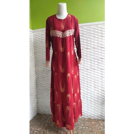 Daster Arab lengan panjang