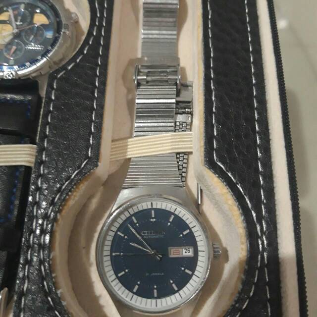 Citizen Automatic 21J (Rare Glass Backcase) watch - jam tangan