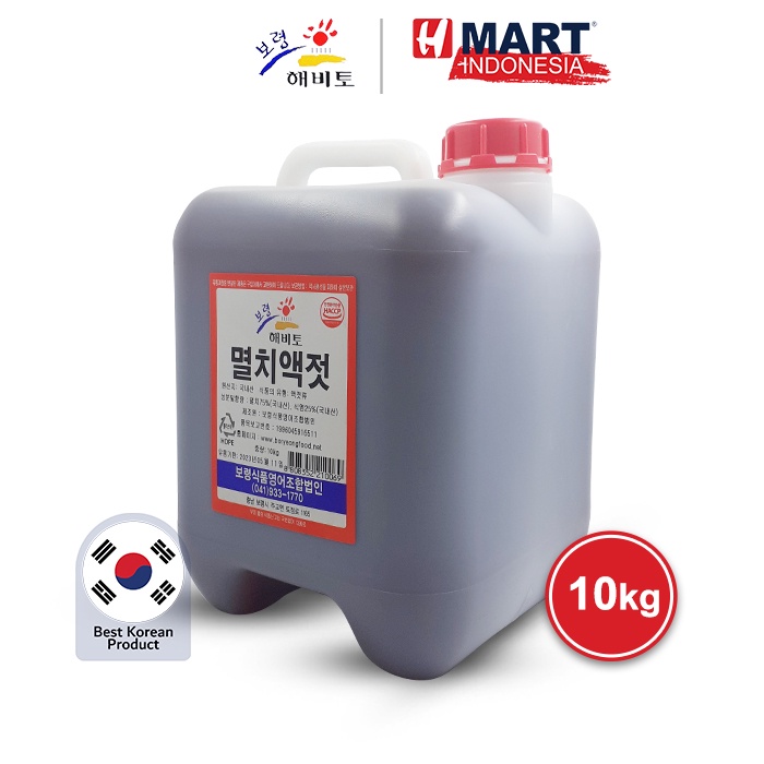 

Anchovy Fish Sauce - Kecap Asin Ikan Teri 10 Kg