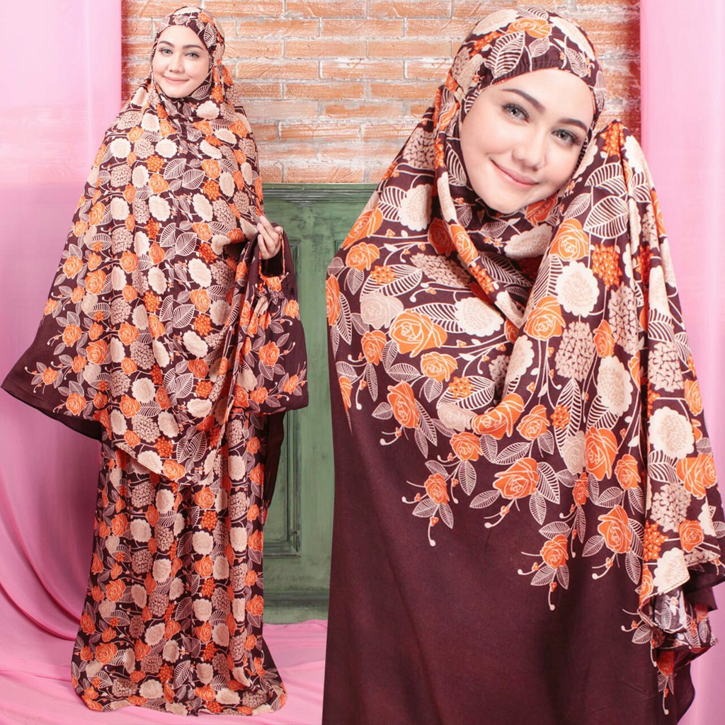 HOPYLOVY - Mukena Dewasa Jumbo Sahada Motif Printing