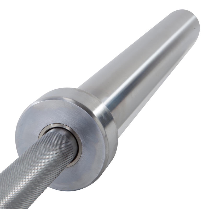 DOMYOS Bar Angkat Besi 20kg Panjang 220cm Diameter 50mm Grip 28mm