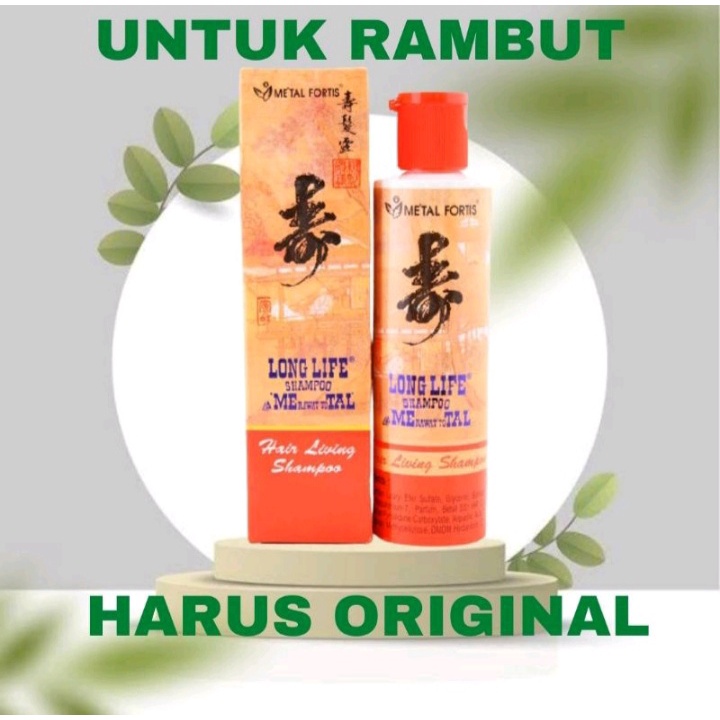 [BISA COD] Shampo Penumbuh dan Pemanjang Rambut 2 Minggu | Metal Fortis BPOM