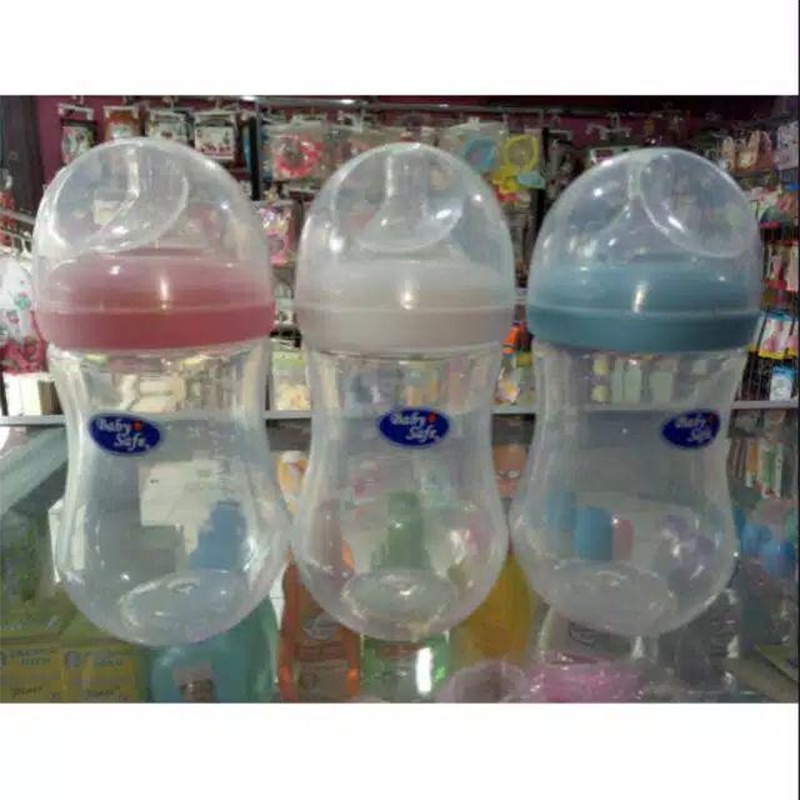 Baby Safe Milk Flow System 125ml atau 250ml 0m+ Botol Susu Bayi WideNeck Newborn