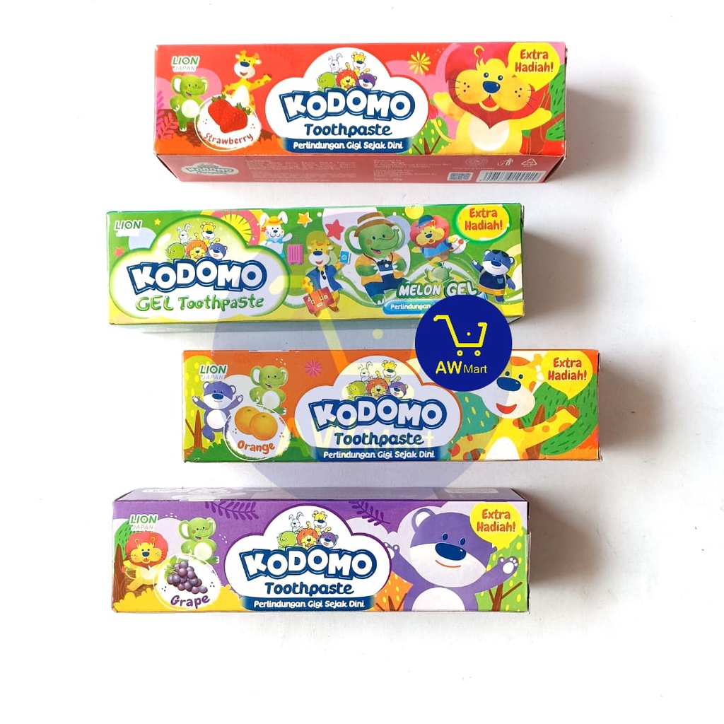 ODOL KODOMO Pasta Gigi 45gr (DARI PABRIK LANGSUNG) ALL VARIAN