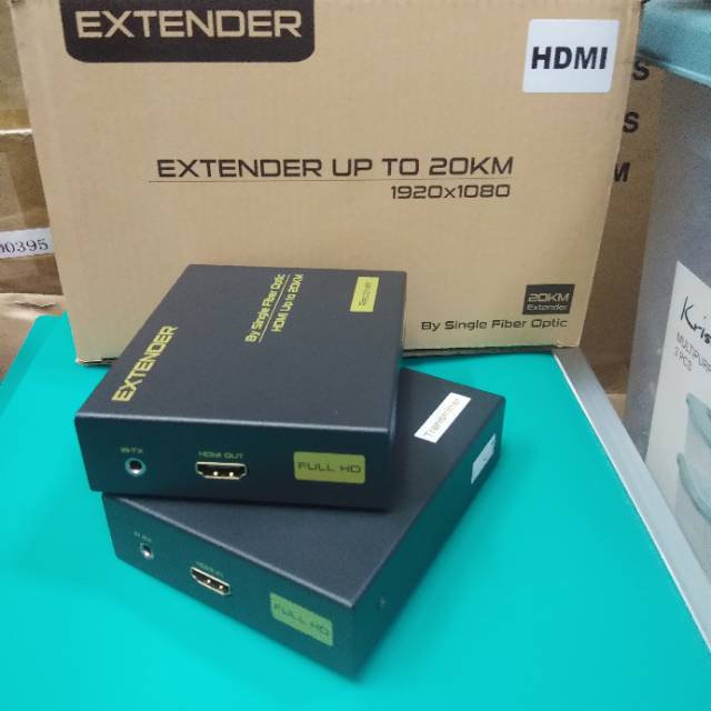 HDMI Extender Over Fiber Optic up to 20KM