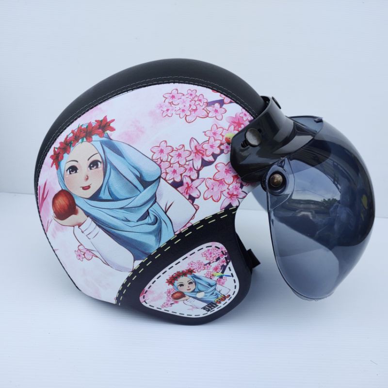 Helm bogo dewasa hijab APEL