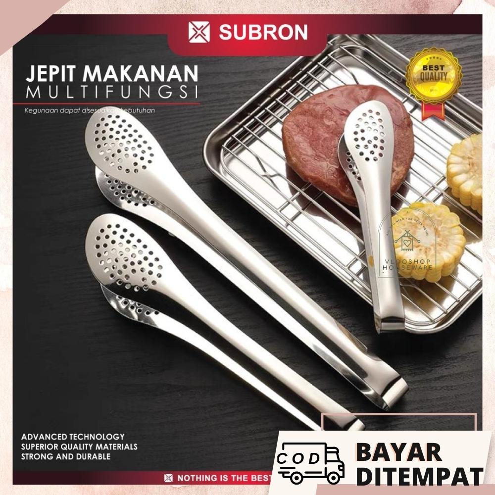 JEPITAN MAKANAN SUBRON STAINLESS STEEL MODEL LUBANG &amp; KIPAS | CAPITAN ROTI