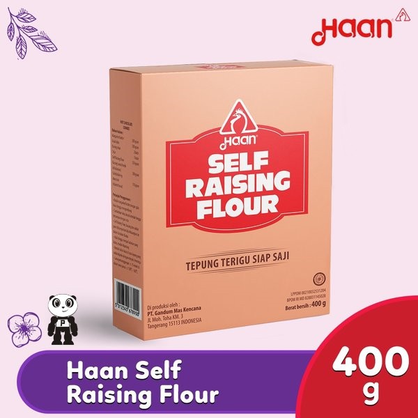 

Haan Self Raising Flour Tepung Terigu Siap Pakai 400g