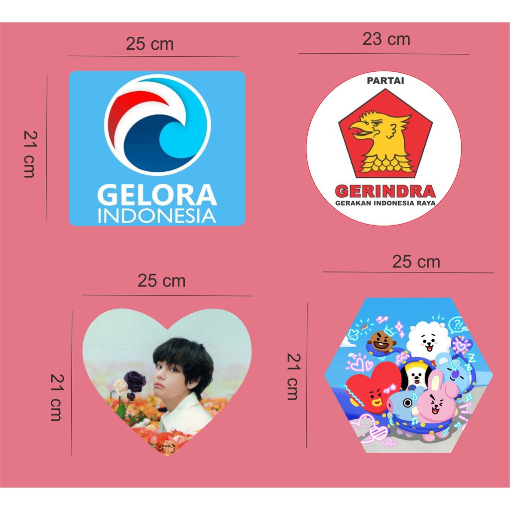 [satuan] CETAK CUSTOM ALAS MOUSE satuan design bebas printing MOUSEPAD mouse pad alasmouse pad