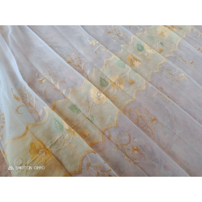 Vitrase Gorden Bordir Terbaru