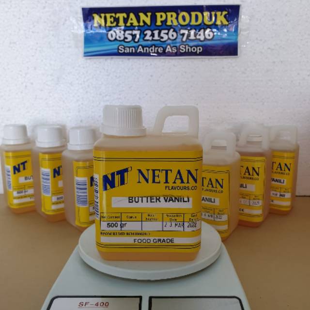 

NETAN BUTTER VANILI OIL 500gram ( VANILI )