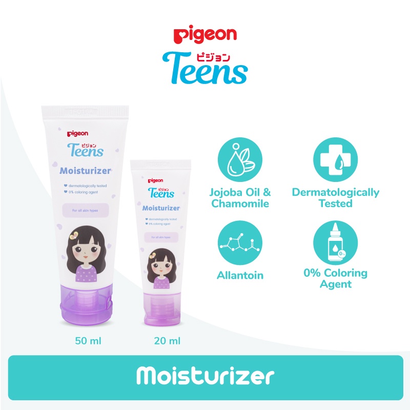 Pigeon Teens Facial Foam | Moisturizer  | Toner | Pembersih Wajah | Pelembab Wajah | Penyegar Wajah