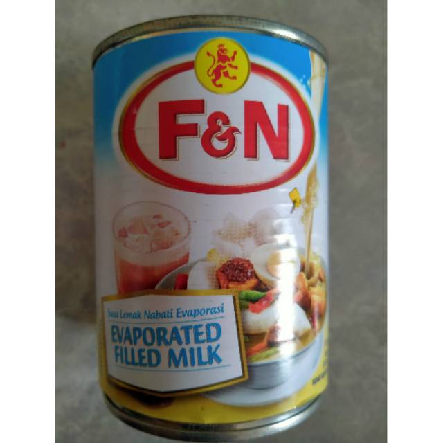 Susu evaporated F&N