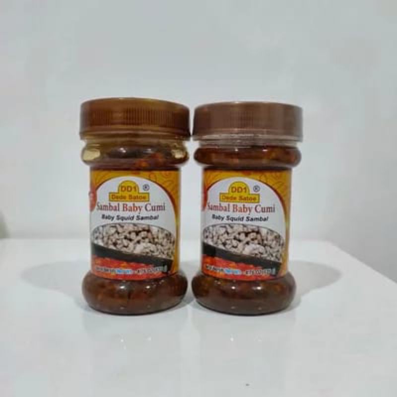 

TERMURAH !! Sambal Baby Cumi DD1 135gr By Dede Satoe SKOMILL