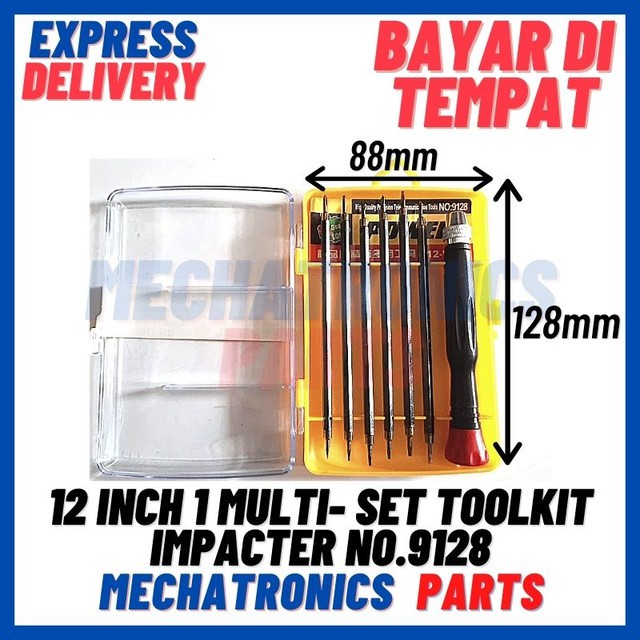 [DEV-9274] 12 INCH 1 MULTI-SCREWDRIVERS SET TOOLKIT IMPACTER SETT TOOLKIT NO.9128