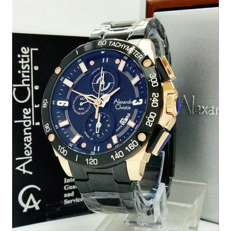 JAM TANGAN PRIA ALEXANDRE CHRISTIE 6463-MC