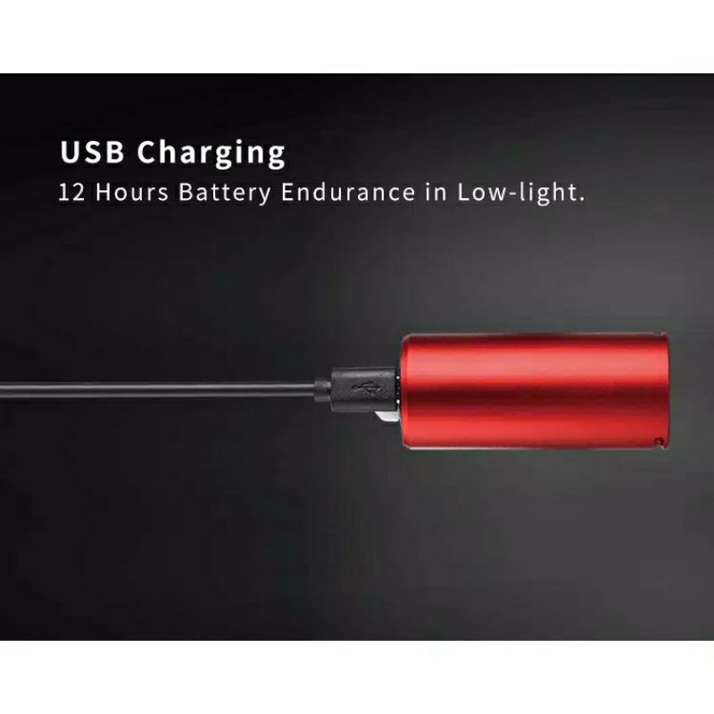 Lampu Sepeda MTB Roadbike 350 Lumen LED Charger Lamp Liteskin