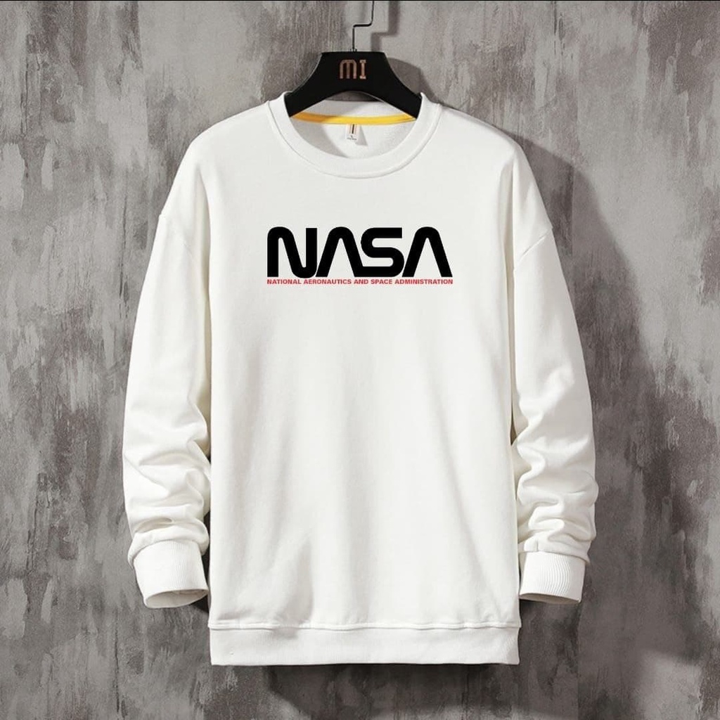 BAJU SWAETER NASA PRIA/BAJU PRIA LENGAN PANJANG/SWEATER TRANDY PRIA