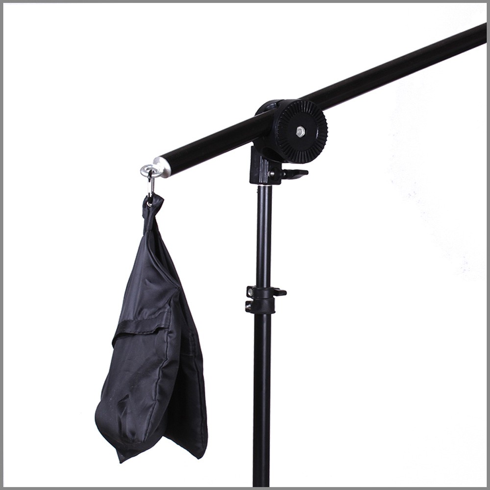 TaffSTUDIO Video Boom Arm Stand Bracket Telescopic Lampu Foto Studio - SB36WE - OMCSCUBK Black