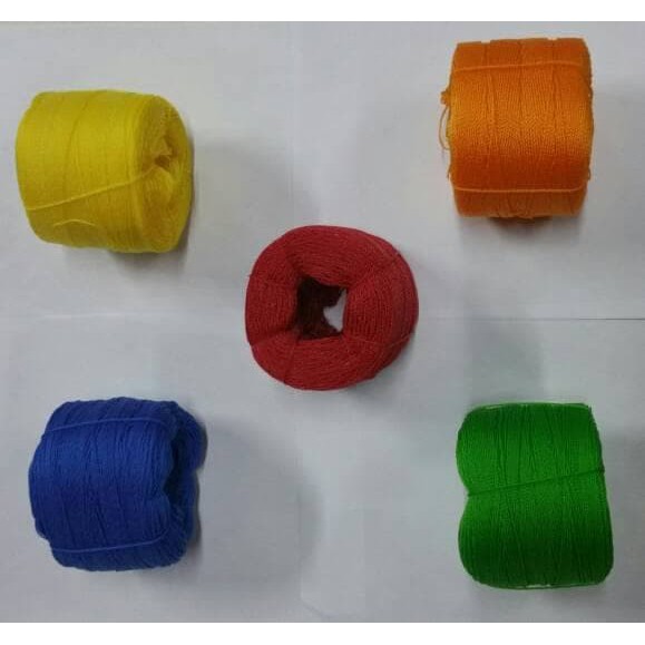 

Promo tali plastik /tambang plastik 1 mm ada 5 pilihan warna Berkualitas