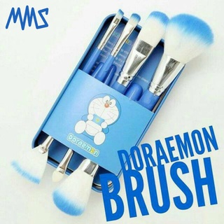 Image of thu nhỏ Brush make up kit set 7 in 1/Brush make up travel mini/kuas makeup kaleng doraemon/makeup brush kit set 7 in 1 #3