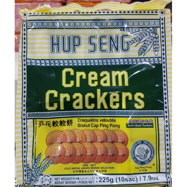 

Hup Seng Biskuit Cream Crackers 225gr