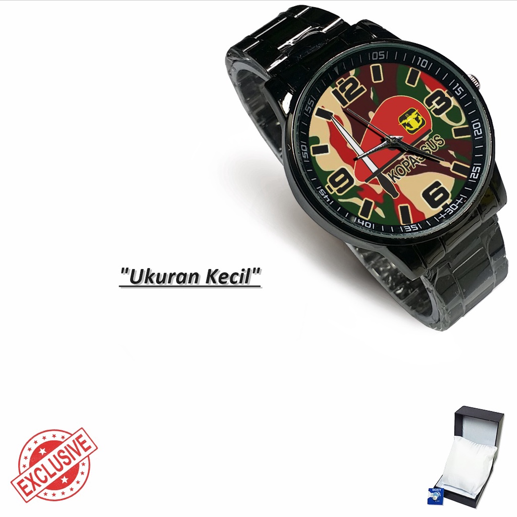 Jam Tangan Rantai Couple KOMANDO PASUKAN KHUSUS 1 (Limited Edition)