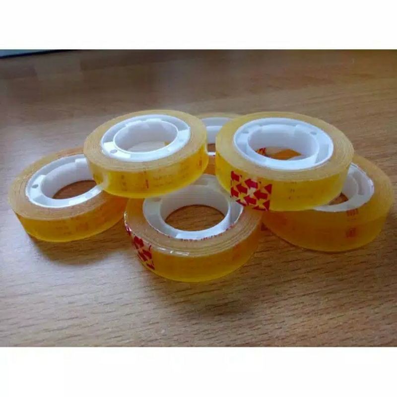 Isolasi Bening Kecil / Selotip / Stationery Tape Nachi 1/2&quot; Inch / 12 MM x 10 Yard