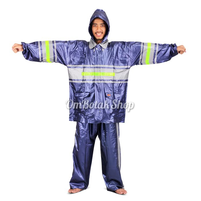 Terlaris Jas Hujan Setelan FORTUNA 912 ELmondo Jaket Celana.  Motor Rain Coat