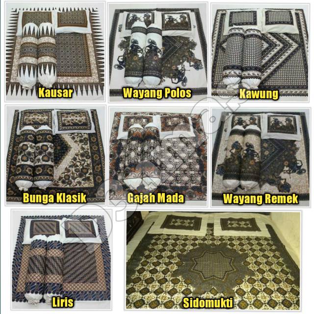 Sprei / Seprei Batik Pekalongan uk.180x200 / no. 1 sarban 4-2