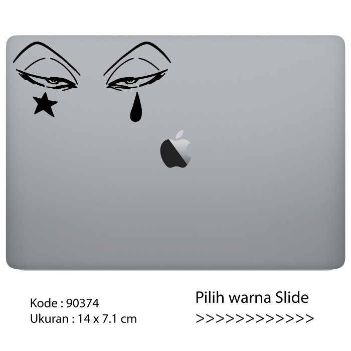 Sticker Decal Laptop / Mobil / Gelas / Sepeda 374 - Hisoka