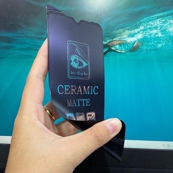 SCREEN PROTECTOR CERAMIC MATTE ANTI BLUE OPPO A12 A11K - FA