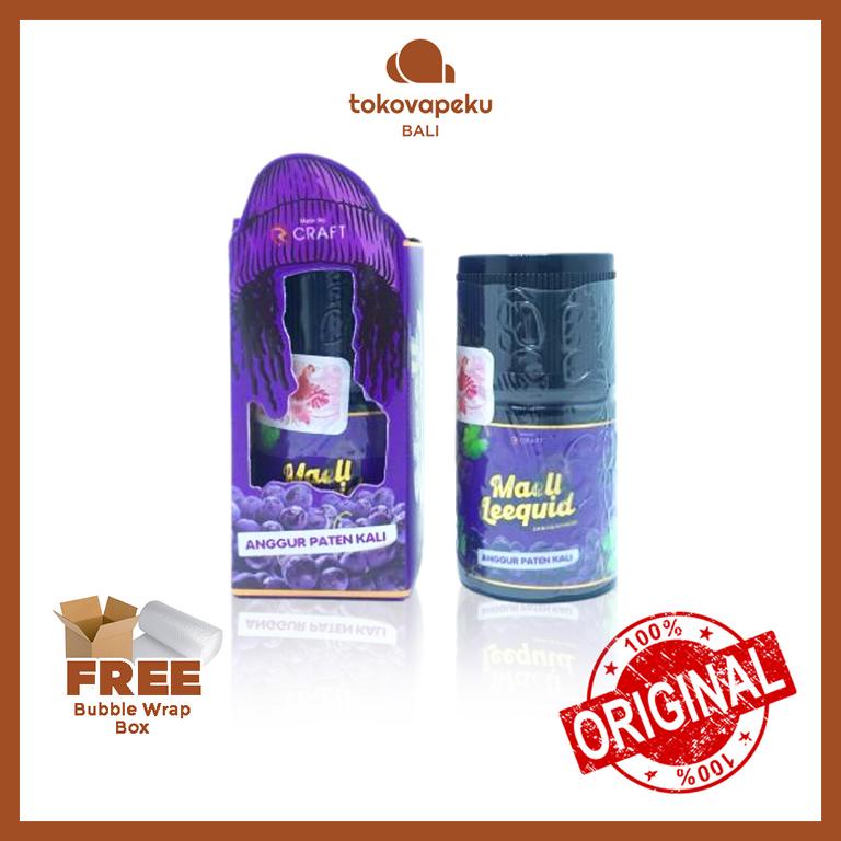 MAELL LEEQUID ANGGUR PATEN KALI MAELL LEE 60ML AUTHENTIC by RCRAFT X MAELL LEE