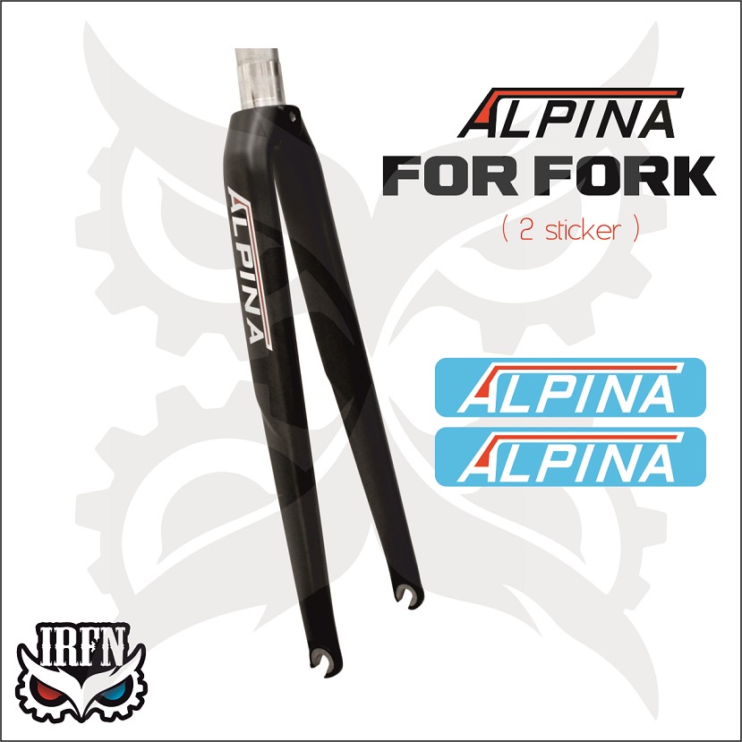 Stiker decal Fork Alpina