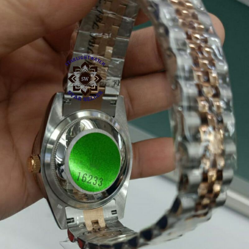 JAM TANGAN WANITA ROLEX DATEJUST AUTOMATIC ALL STEEL KUALITAS ORIGINAL