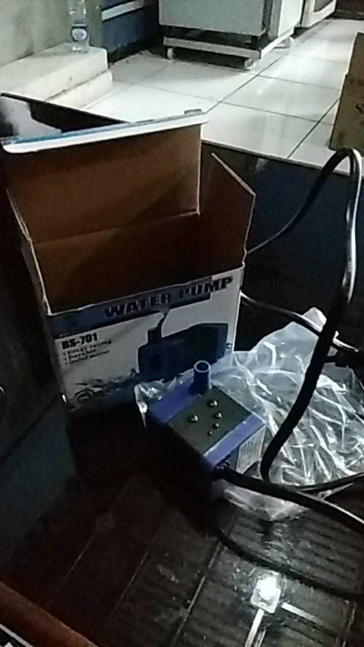 Rs-701 Pompa Celup Mini 220v 3w 230l/h Aquarium Aquascape Hidroponik