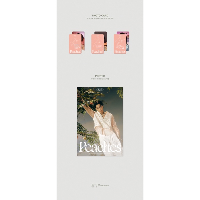 KAI - 2nd Mini Album Peaches (Digipack / Photobook)