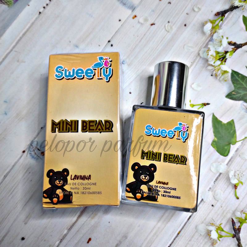 Parfum Sweety Mini Bear 30ml BPOM Parfum Wanita Parfum Bayi