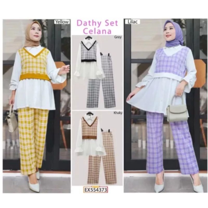 setelan celana extu  Setcel EXTU SET CELANA