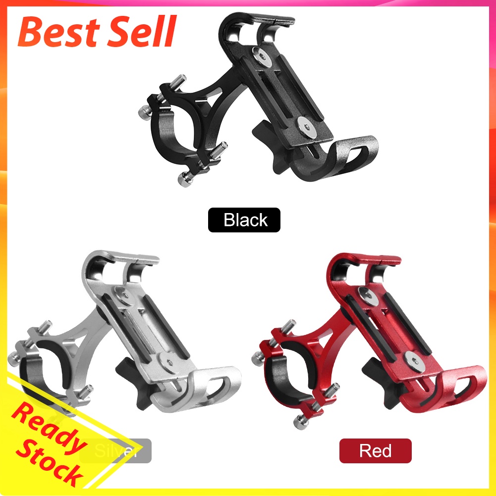 Bicycle Cell Phone Holder Motorcycle Handlebar Clip Stand GPS Mount Bracket